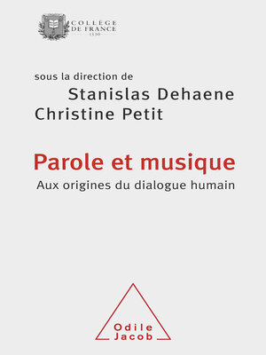 cover image of Parole et musique